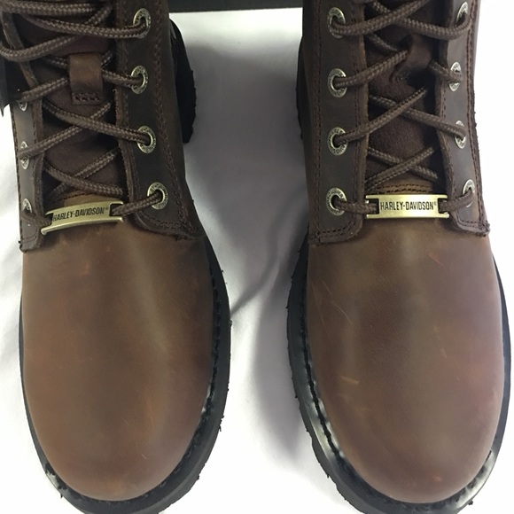 Last pair! Size 8.5 Harley Davidson Rustic Brown - Picture 3 of 8